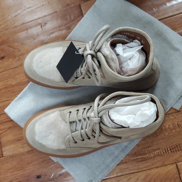 Aquatalia Tristian Suede Shearling Boots - Picture 5 of 8